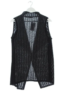 Westen>Luisa Cerano Strickweste Größe 36 schwarzhellgrau