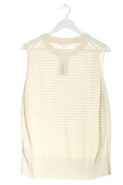 Westen>COS Strickweste Größe 40 hellbeige