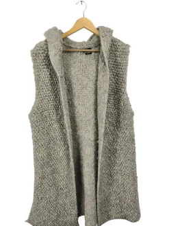 Westen>Zara Knit Strickweste Größe 38 hellgrau