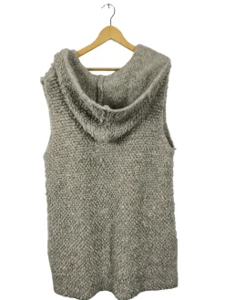 Westen>Zara Knit Strickweste Größe 38 hellgrau