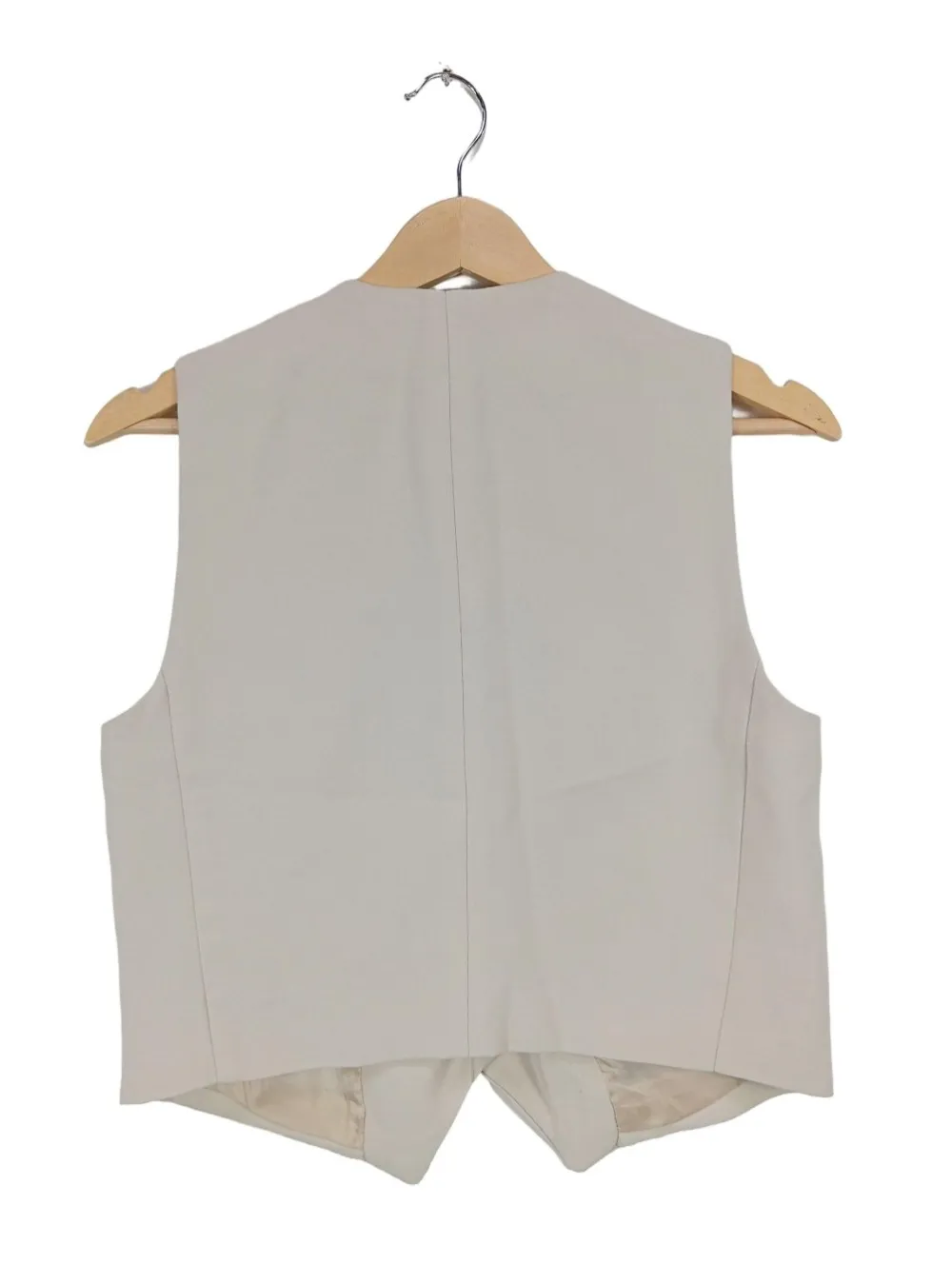 Westen>RAHY Strickweste Größe 36 wollweiß