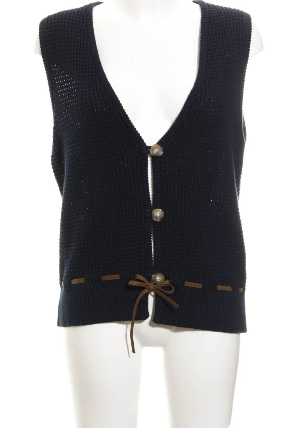 Westen>Tommy Hilfiger Strickweste Größe 42 dunkelblau