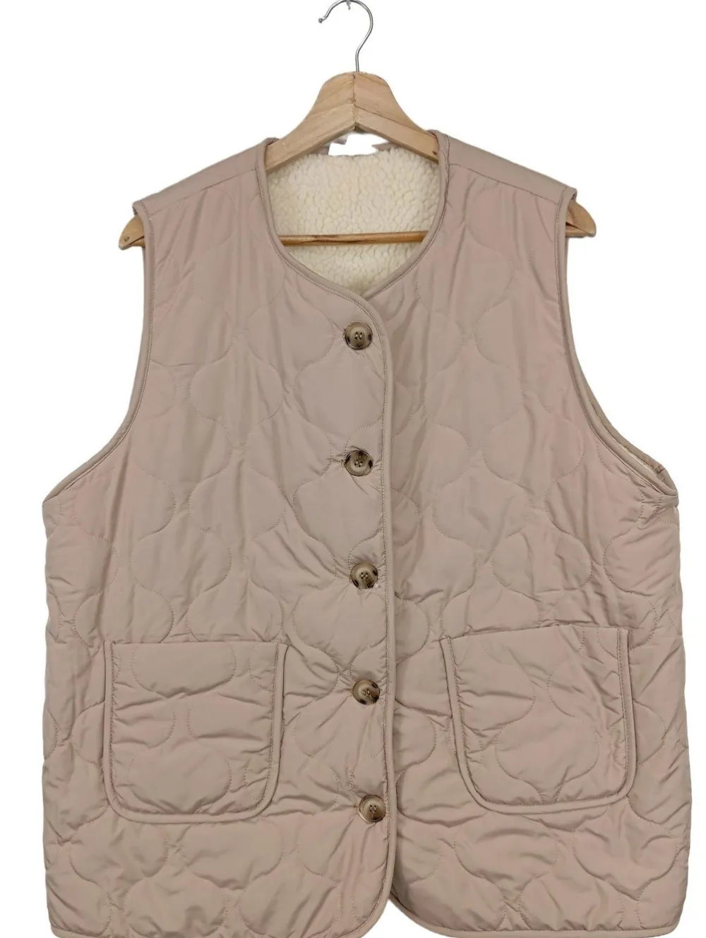 Westen>kilky Strickweste Größe 36 wollweiß