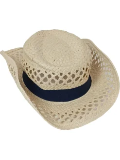 Hüte>H&M L.O.G.G. Strohhut creme