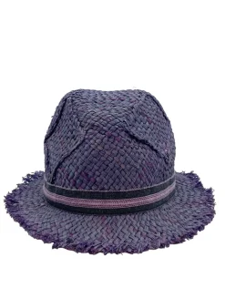 Hüte>Seeberger Strohhut lila