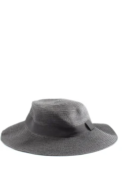 Hüte>H&M Strohhut Größe 56 schwarz