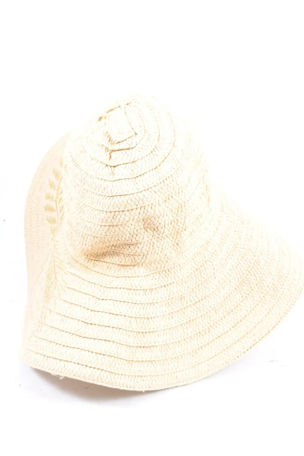 Hüte>H&M Strohhut Größe 58 sandbraun