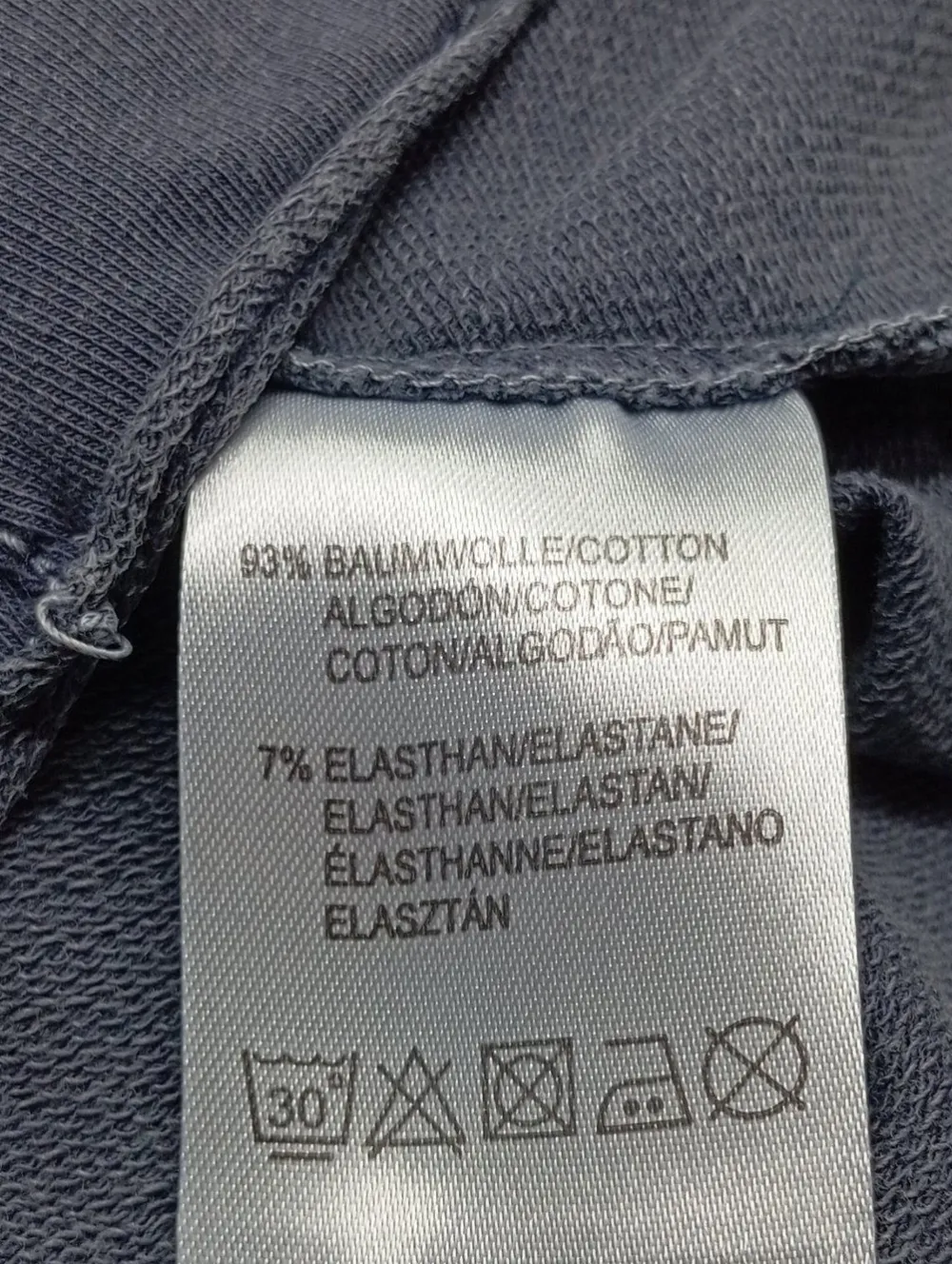 Blazer>Marc Ou2019Polo Sweatblazer Größe 40 hellgrau