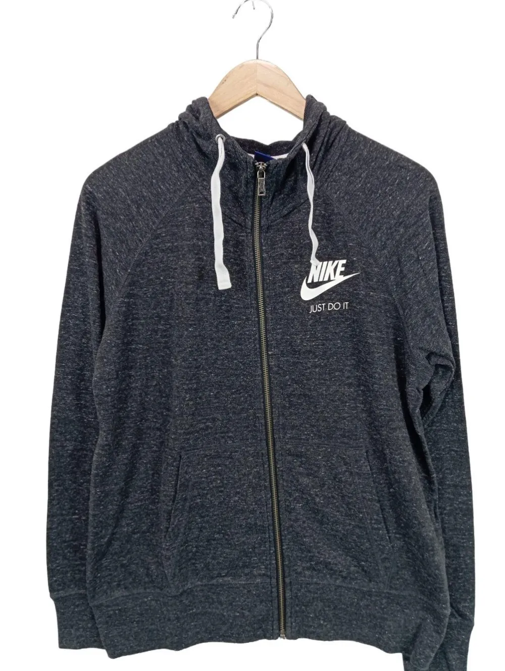 Sweats>Nike Sweatjacke Größe 38 hellgrau