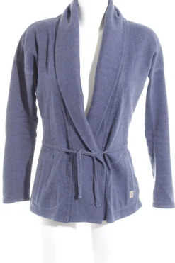 Sweats>Fire + ice Sweatjacke Größe 34 dunkelblauweiß