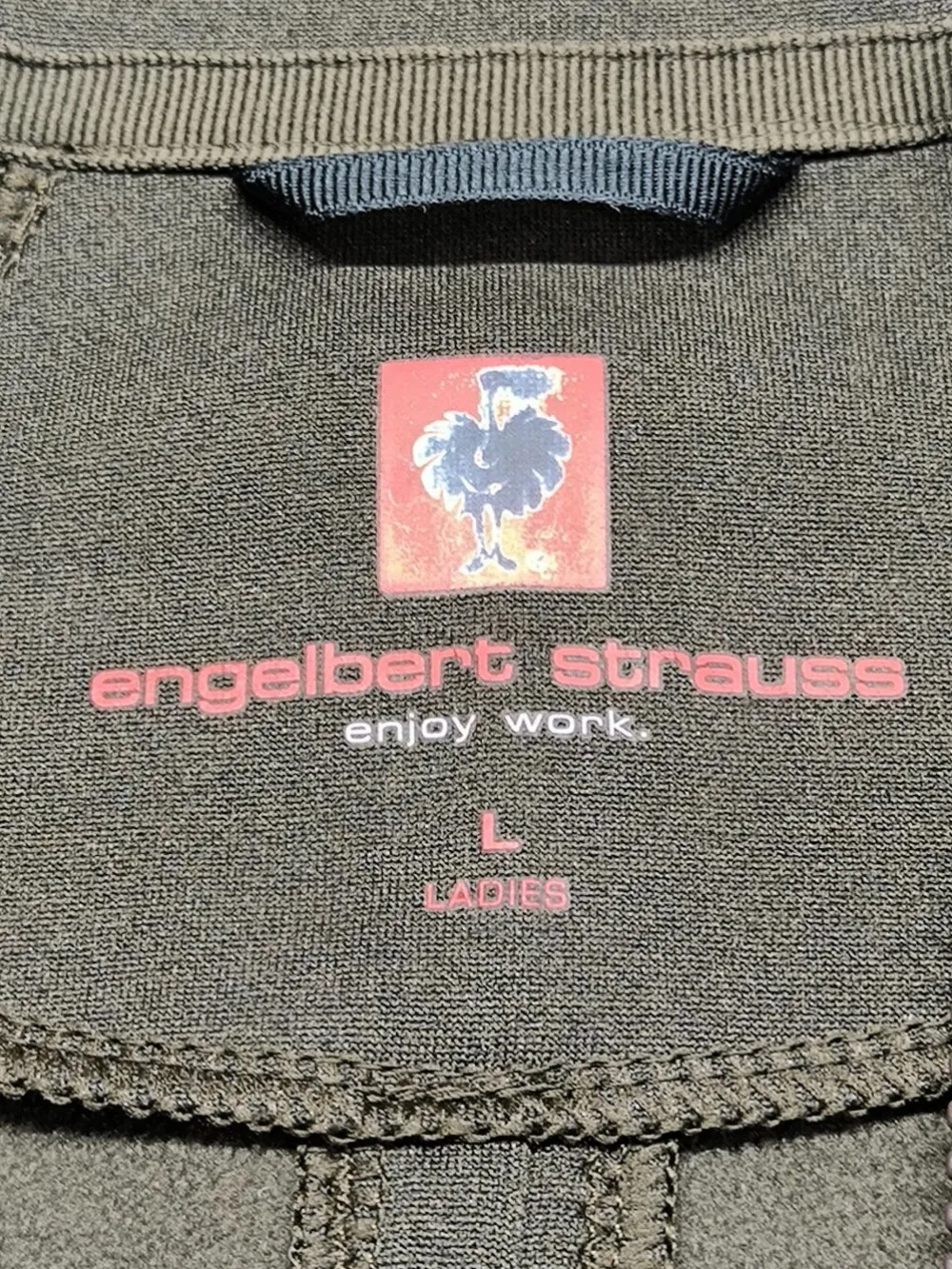 Sweats>Engelbert Strauss Sweatjacke Größe 40 schwarz