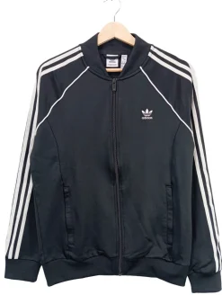 Sweats>Adidas Sweatjacke Größe 38 schwarz