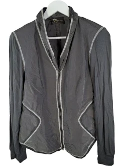 Sweats> Sweatjacke Größe 38 grau