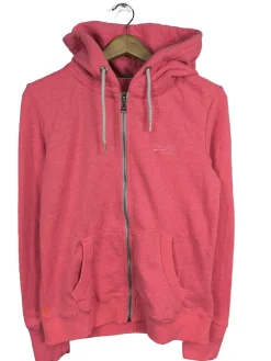 Sweats>Superdry Sweatjacke Größe 40 pink