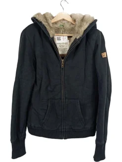 Sweats>United Colors of Benetton Sweatjacke Größe 42 schwarz