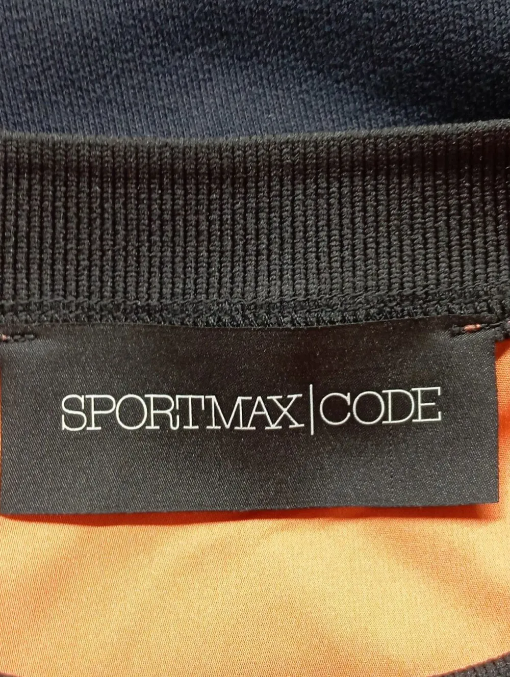 Kleider>Sportmax Code Sweatkleid Größe 38 blauhellorange