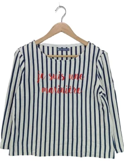 Sweats>Petit bateau Sweatshirt Größe 38 blauweiß