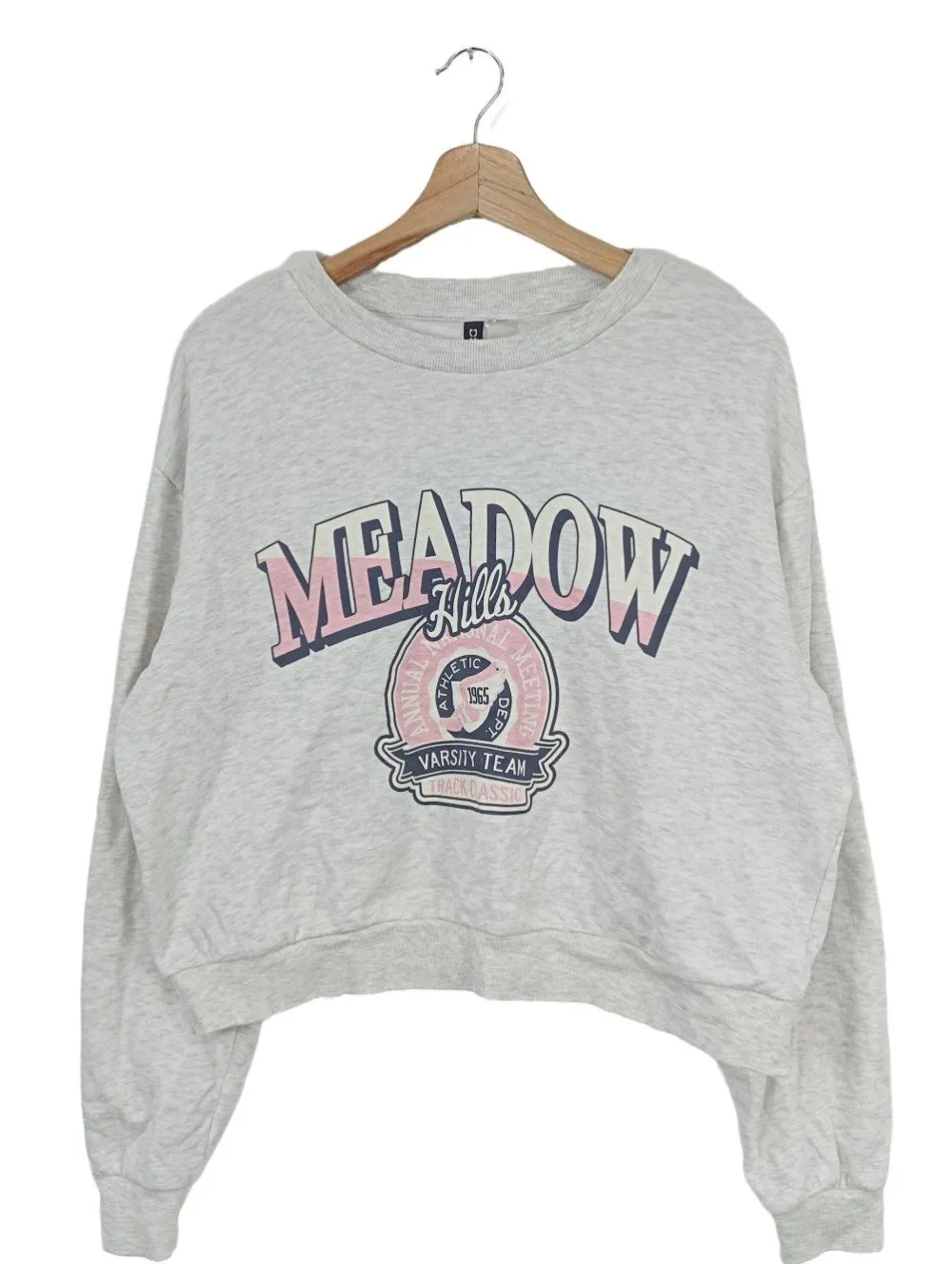 Sweats>H&M Sweatshirt Größe 38 hellgrau