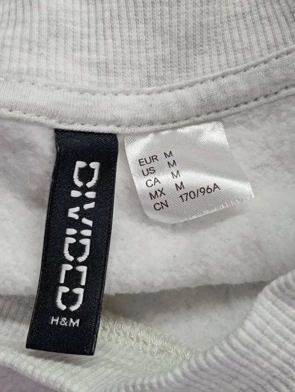 Sweats>H&M Sweatshirt Größe 38 hellgrau