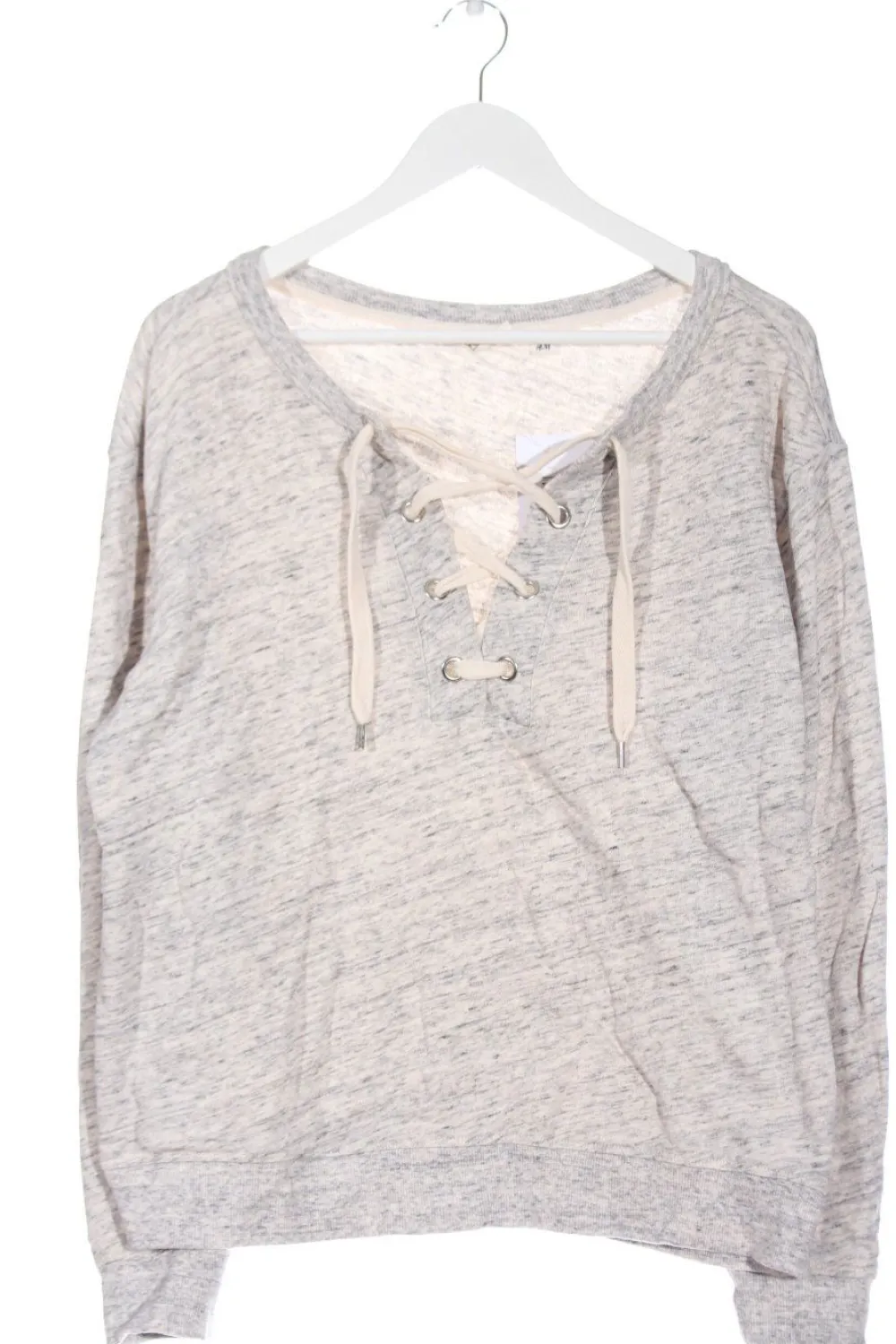 Sweats>H&M L.O.G.G. Sweatshirt Größe 40 hellgrau