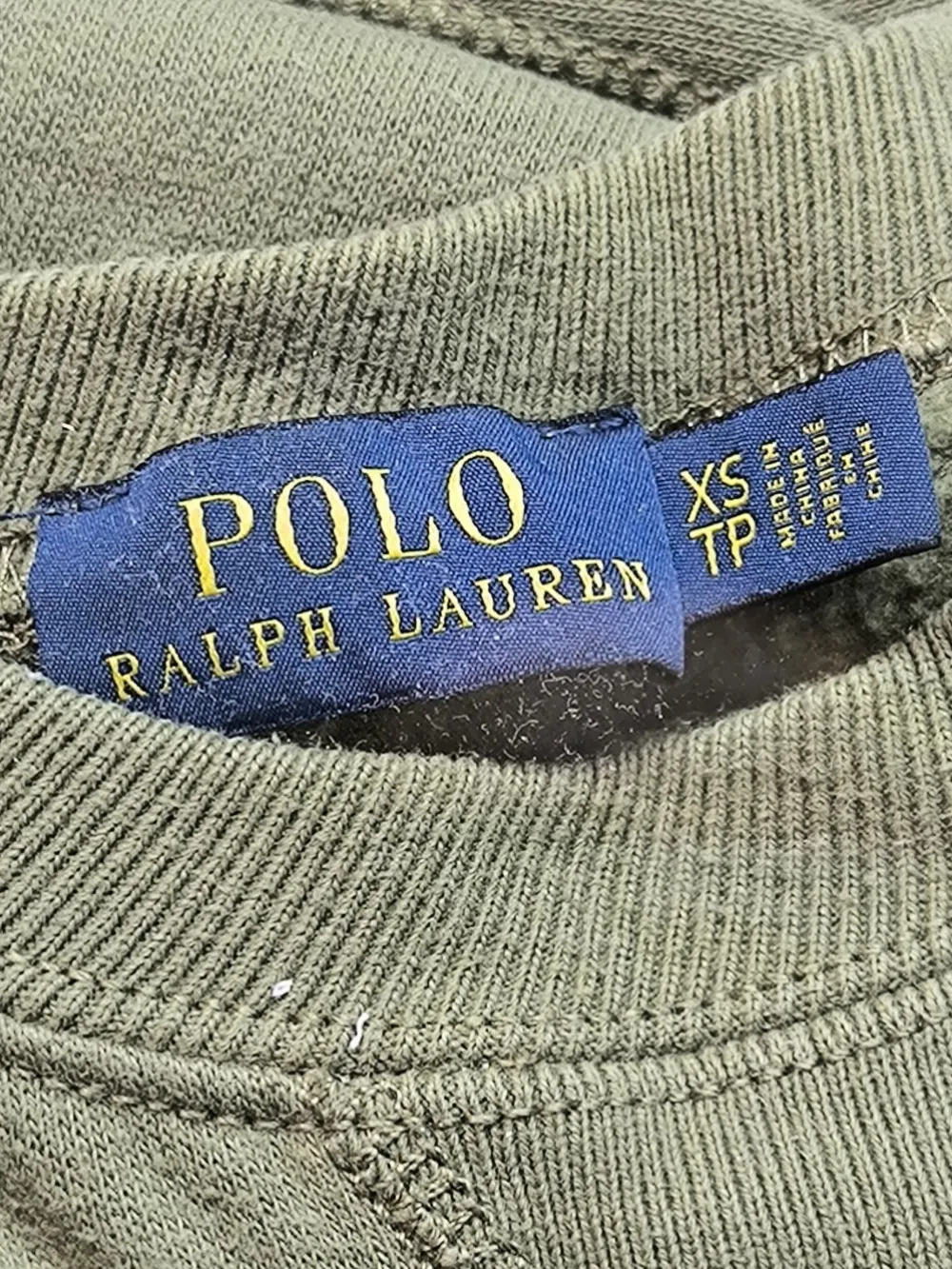 Sweats>Ralph Lauren Sweatshirt Größe 34 khaki