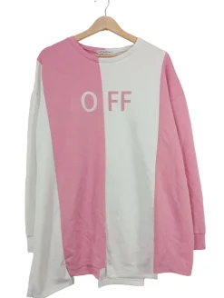 Sweats>new collection Sweatshirt Größe 40 pinkweiß