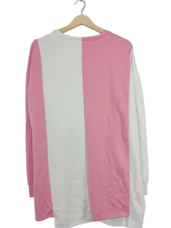 Sweats>new collection Sweatshirt Größe 40 pinkweiß