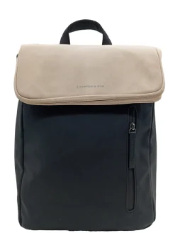 Rucksäcke>Kapten & Son Tagesrucksack schwarzwollweiß