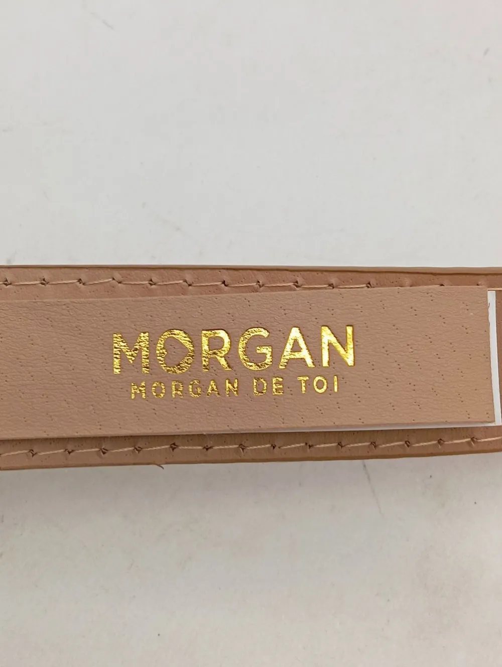 Gürtel>Morgan Taillengürtel Größe 85 wollweiß