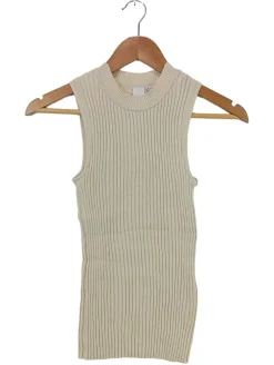 Tops>YAS Tanktop Größe 34 wollweiß