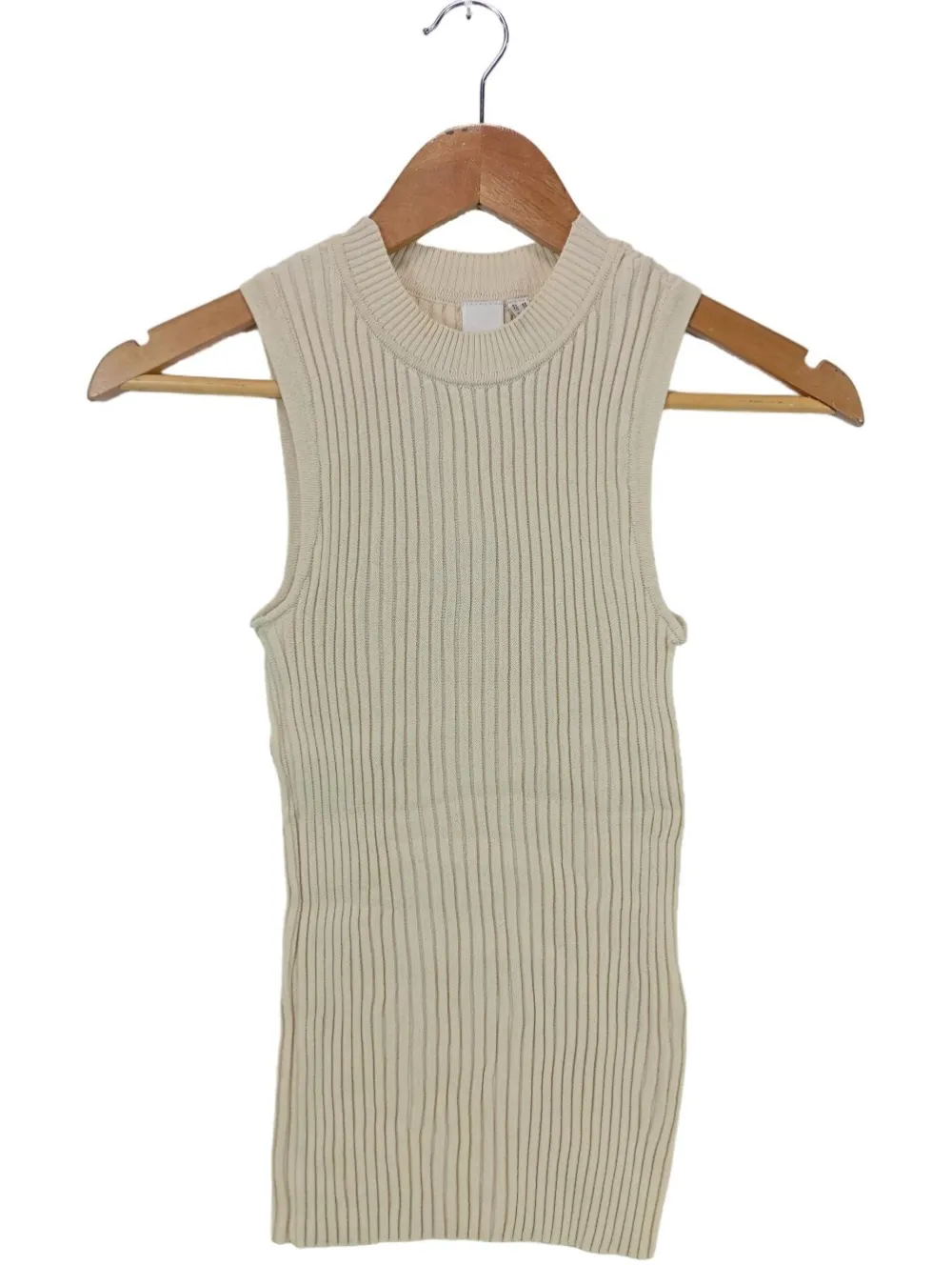 Tops>YAS Tanktop Größe 34 wollweiß