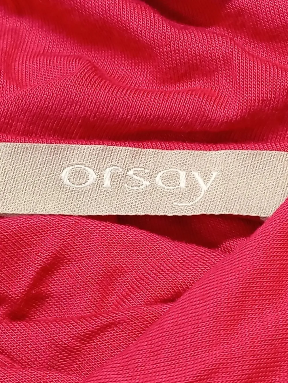 Tops>Orsay Tanktop Größe 38 rot