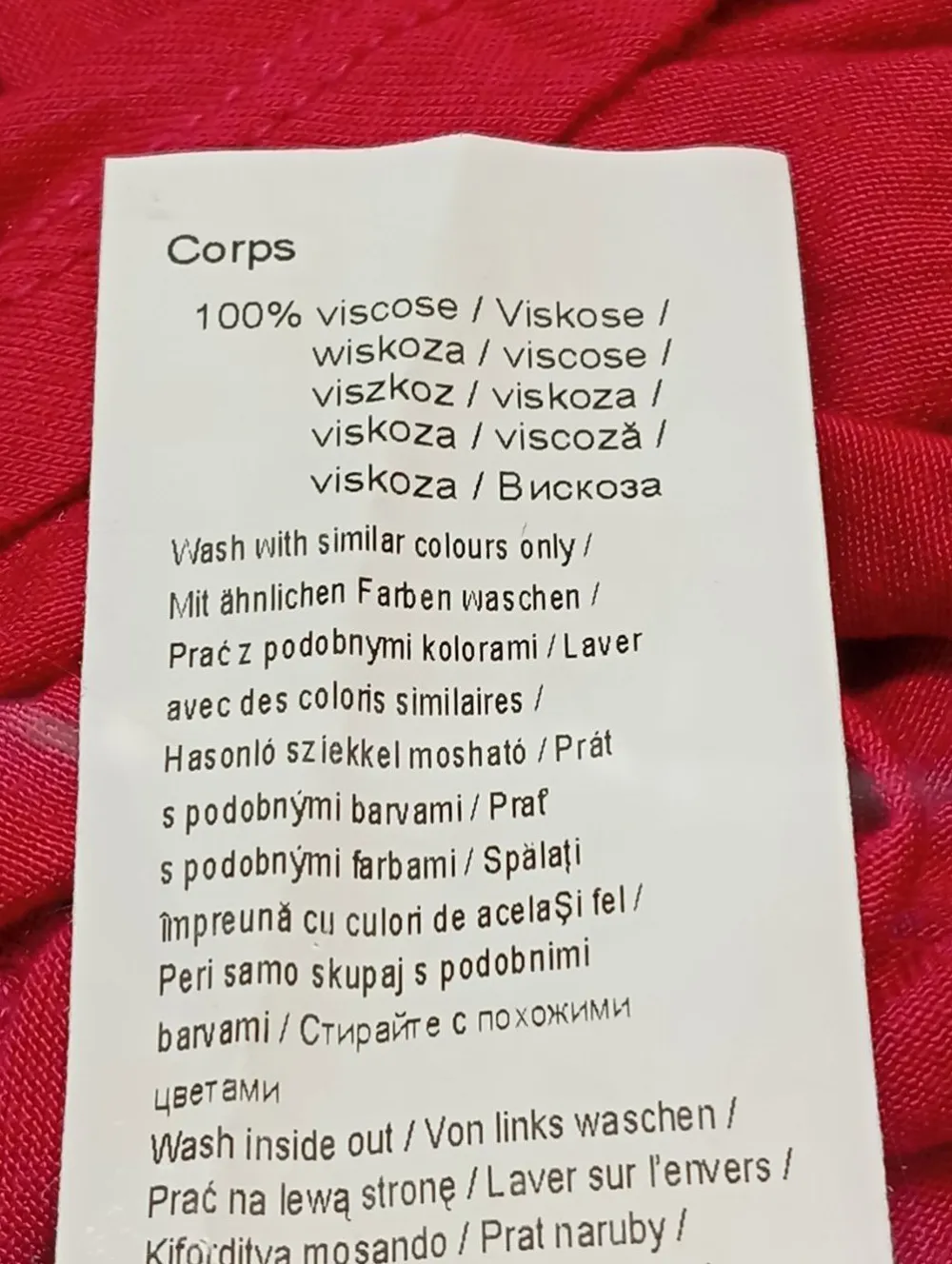 Tops>Orsay Tanktop Größe 38 rot