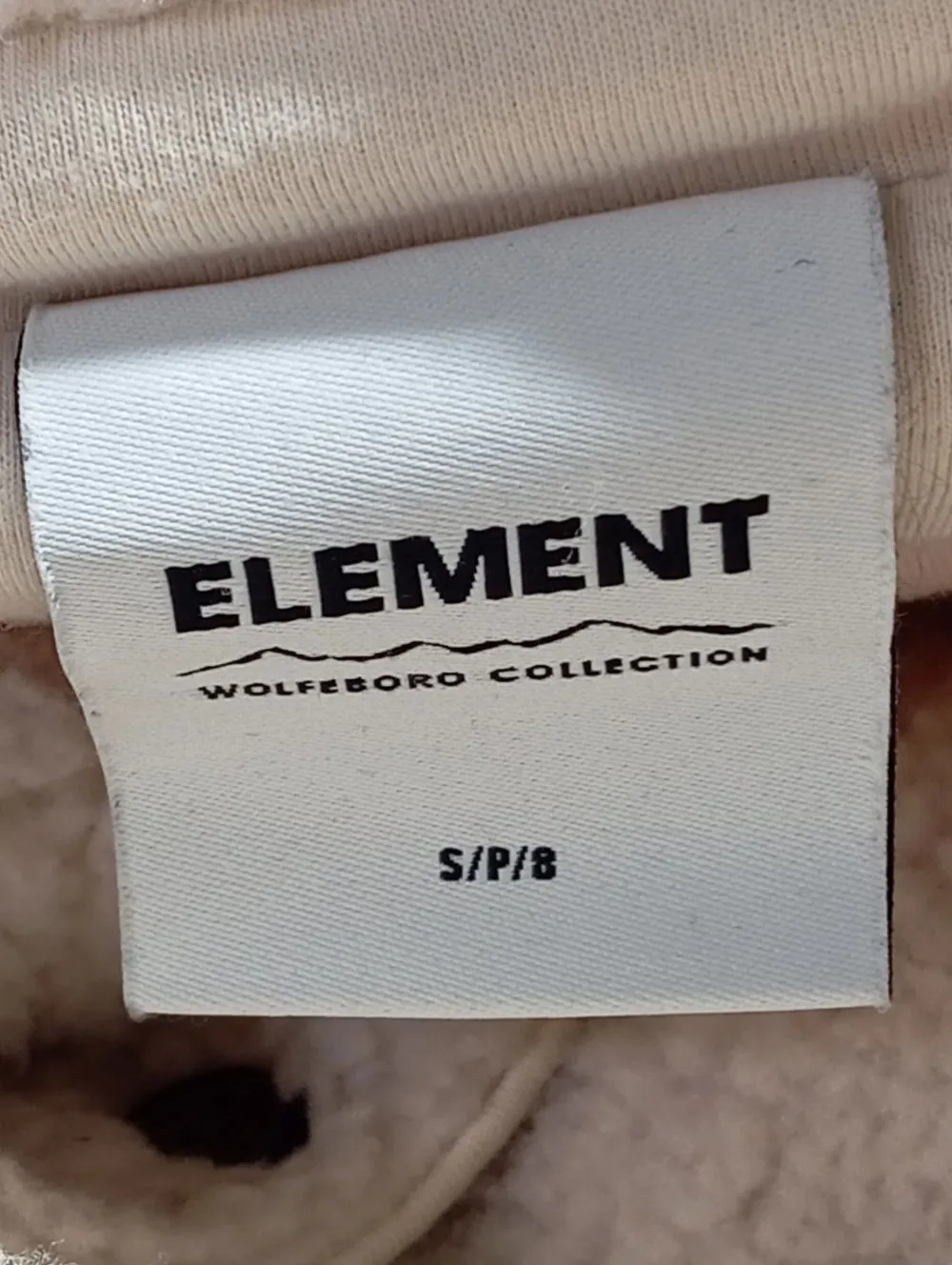 Mäntel>Element Teddymantel Größe 44 creme