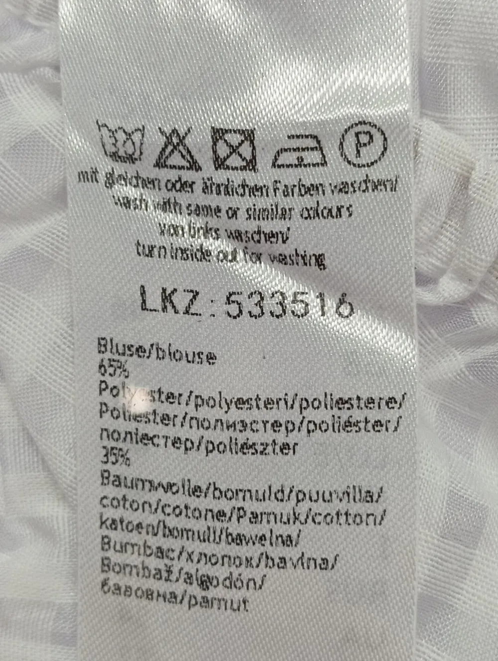 Trachtenmode>Kru00fcger Trachtenbluse Größe 46 weiß