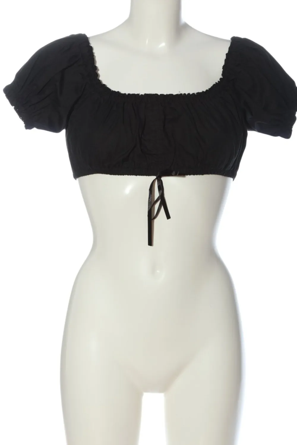 Trachtenmode>Alpenblume Trachtenbluse Größe 34 schwarz