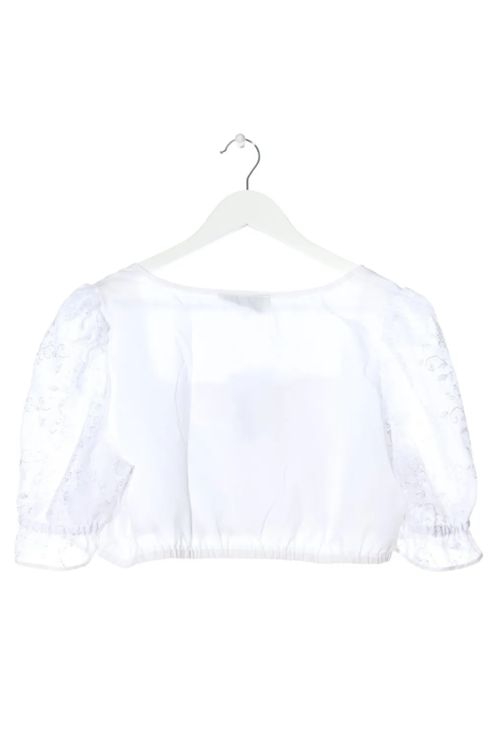 Trachtenmode>Lisas Landhaus Trachtenbluse Größe 44 weiß