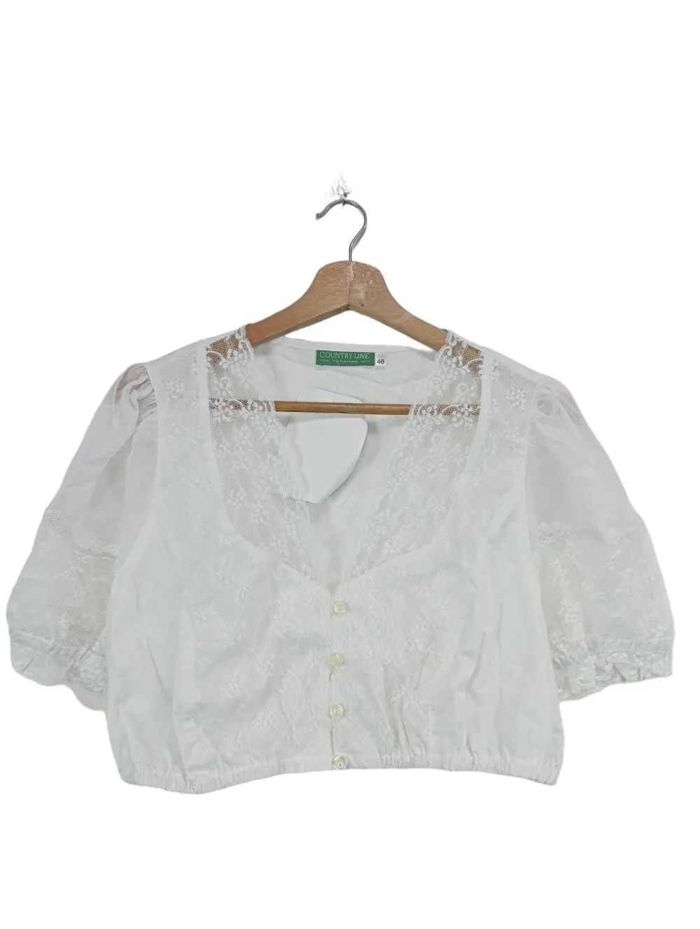 Trachtenbluse Größe 46-Country Line New
