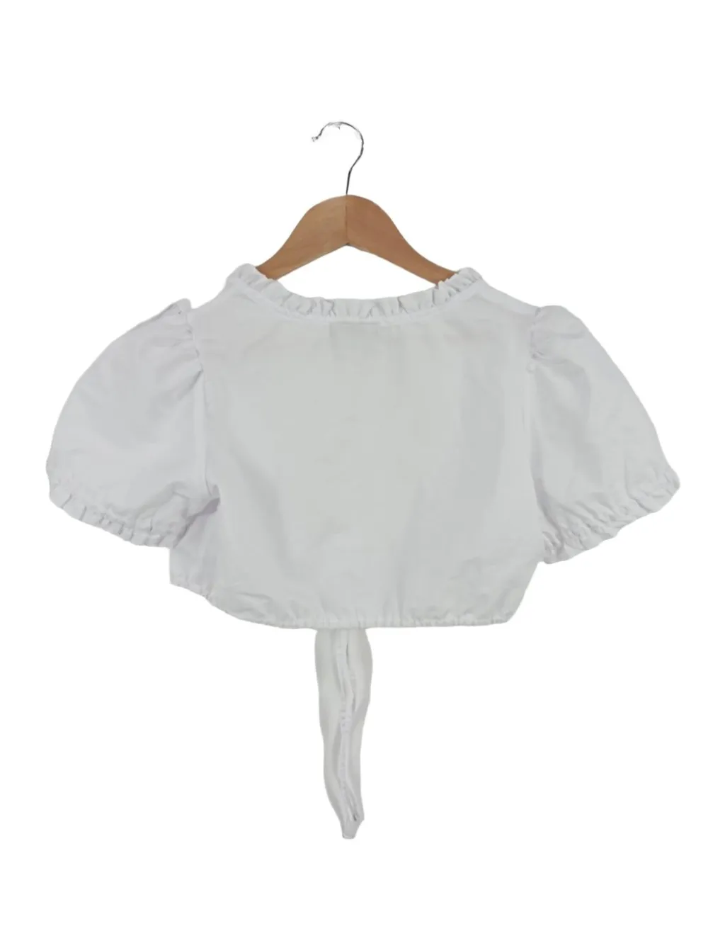 Trachtenmode>Wiesnku00f6nig Trachtenbluse Größe 36 weiß