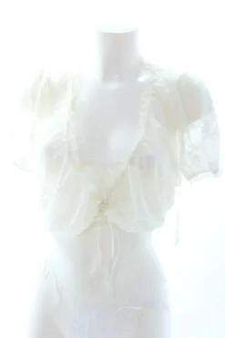 Trachtenmode>Melega Trachtenbluse Größe 46 hellgelb