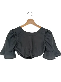 Trachtenmode>edel heiss Trachtenbluse Größe 34 schwarz