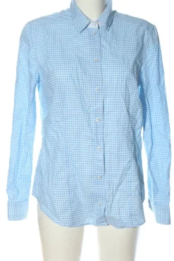 Trachtenmode>gu00f6ssl Trachtenhemd Größe 40 blauweiß