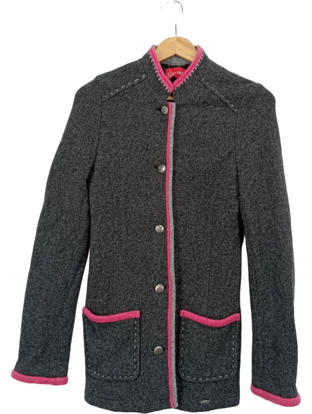 Trachtenmode> Trachtenjacke Größe 36 grau