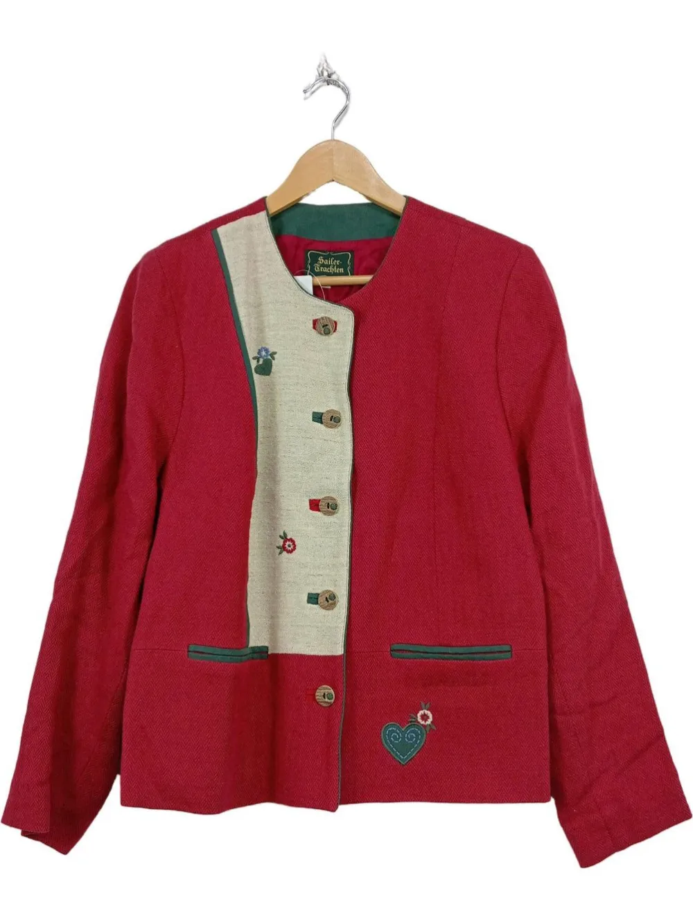 Trachtenmode> Trachtenjacke Größe 40 rot