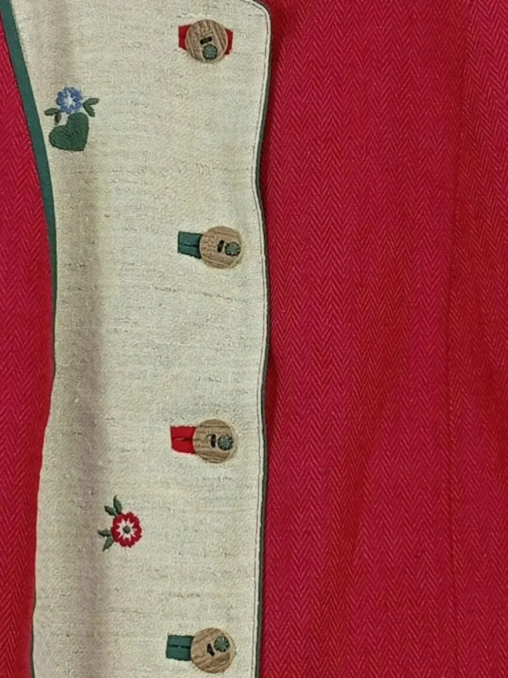 Trachtenmode> Trachtenjacke Größe 40 rot