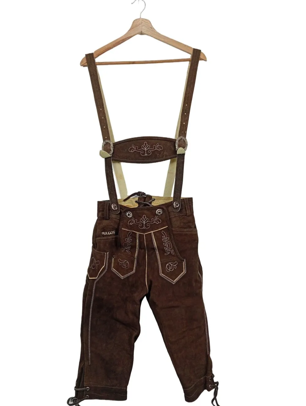 Trachtenlederhose Größe 34-Paulgos Hot