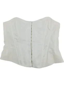 Trachtenmode>Blind Date Trachtenmieder Größe 42 weiß