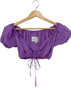 Trachtenmode> Trachtenmieder Größe 36 lila