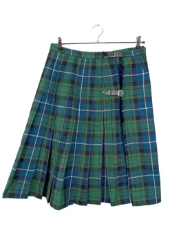 Trachtenmode>Kiltmakers Inverness Trachtenrock Größe 40 grünblau