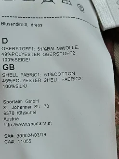 Trachtenschürze Größe 40-Sportalm